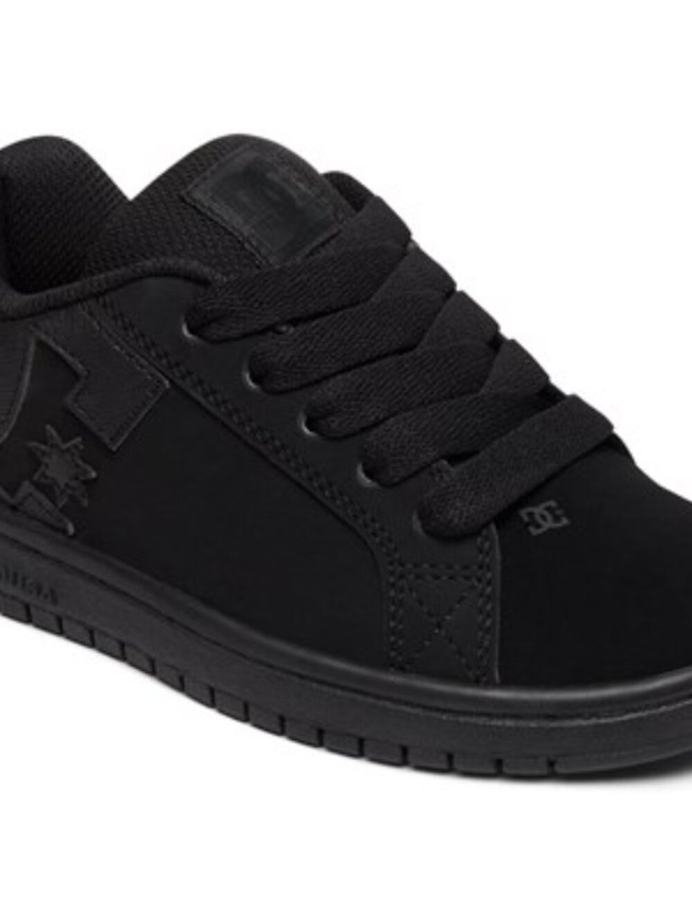 DC - Unisex-Child Court Graffik Shoes, size 6.5 US big kid, color black